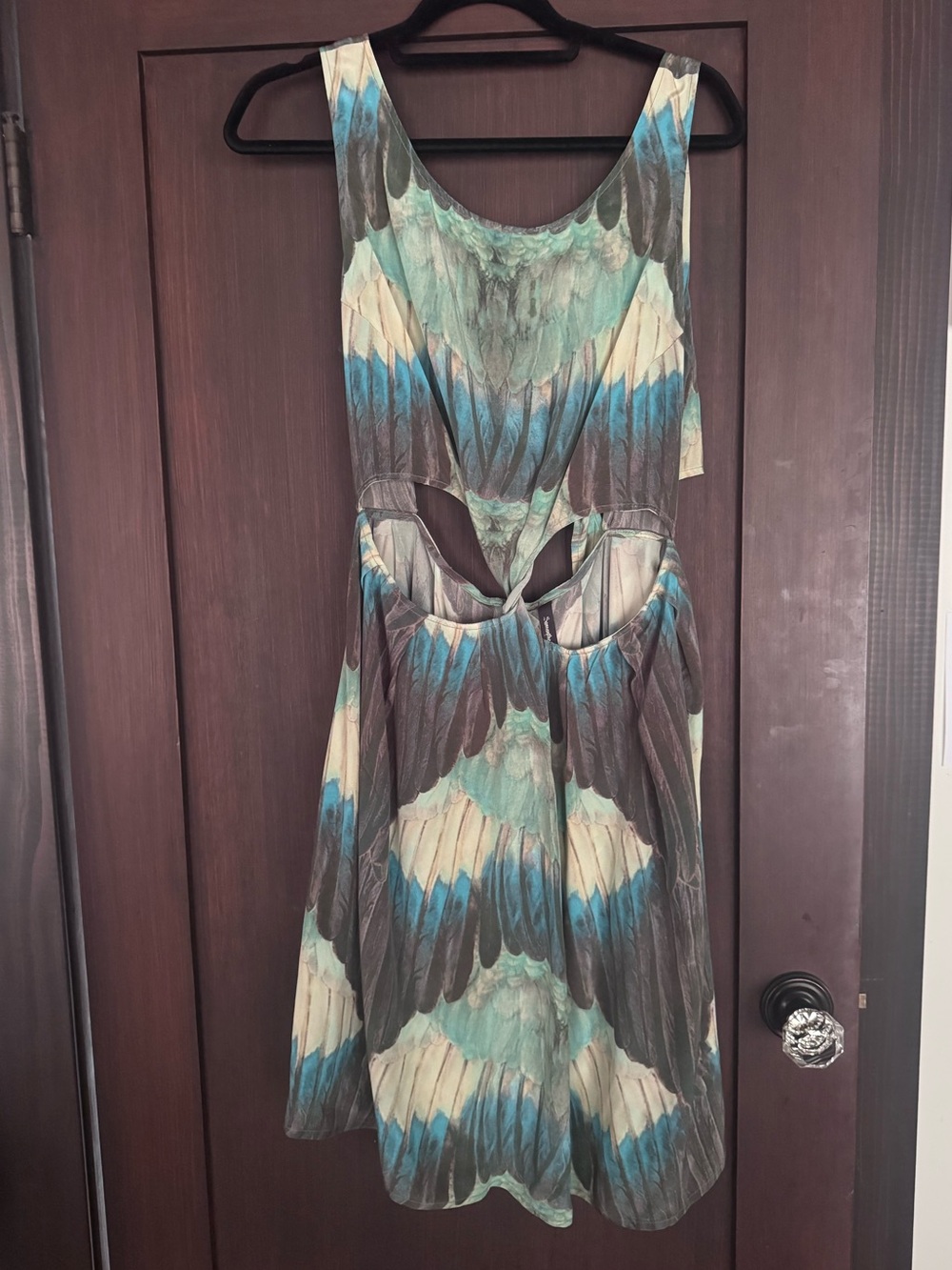 Samantha Pleet wings angel bird silk dress